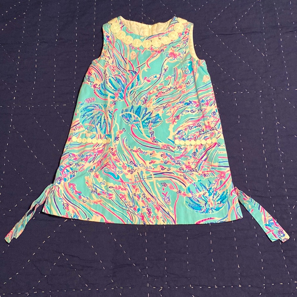 Lilly Pulitzer Little Girls Shift Dress Size 4
